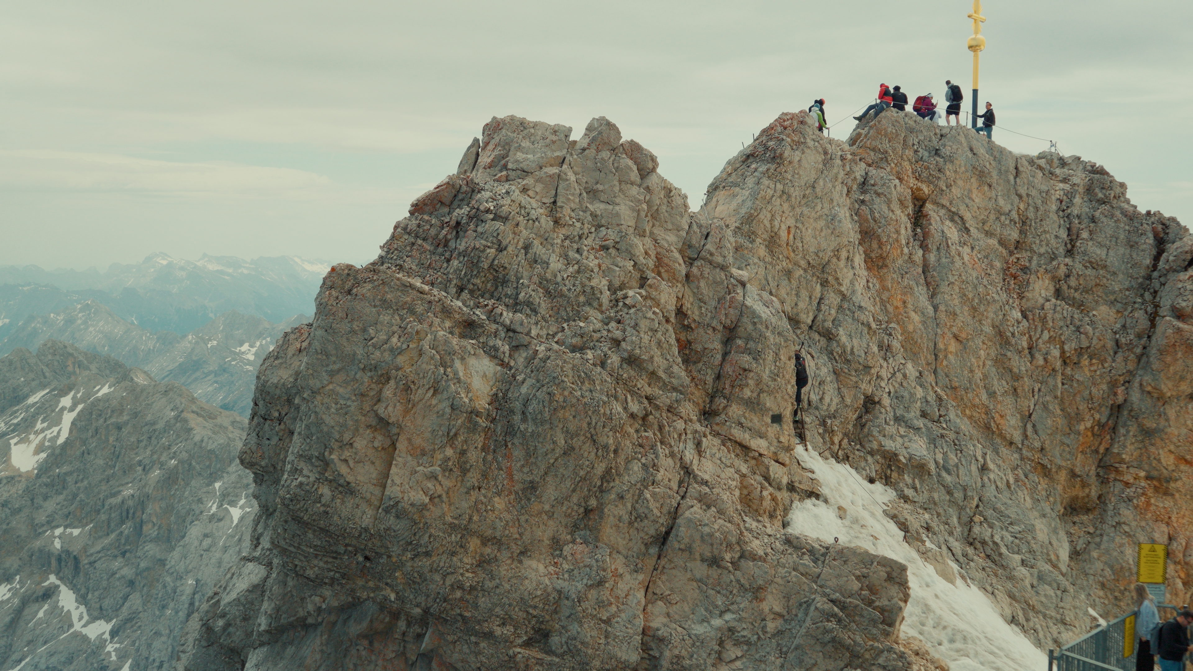 Zugspitze mountain view in Bavaria, Germany